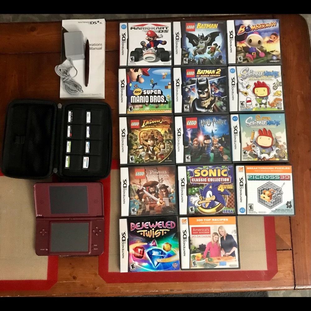 SOLD Nintendo DSi XL Burgundy